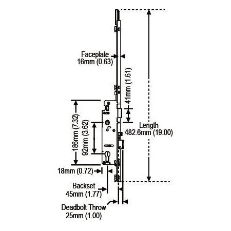 Strybuc Manual Gear Lock 850-3664558